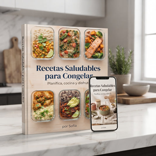 Recetas Saludables para Congelar + 3 bonus
